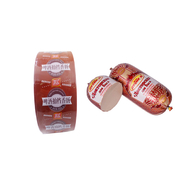 Emballage de saucisses en plastique sur mesure jusqu'à 6 couleurs