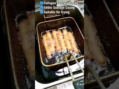 En gros, boîtiers pour saucisses Boîtiers de collagène naturel comestibles pour saucisses