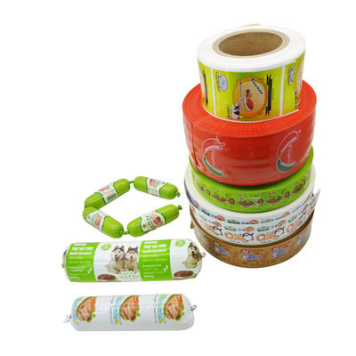Kingred OEM à bas prix en gros boîtiers en plastique imprimés sur mesure Logo de marque saucisse
