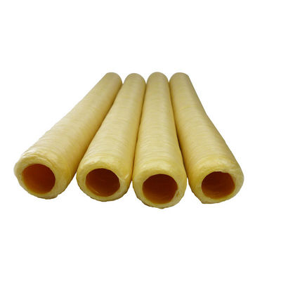 Des boîtiers de collagène de couleur naturelle disponibles fumés avec une plage de taille de 15 mm à 34 mm pour les saucisses de viande