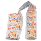 Enveloppe de saucisse en polyamide échantillon gratuit coupe haute barrière flexographie Impression de logo imprimé enveloppe de saucisse pour saucisses