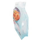 Huit côtés scellant les sacs en nylon rescellables de Doypack de matériaux d'emballage alimentaire pour les crevettes roses surgelées