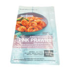 Huit côtés scellant les sacs en nylon rescellables de Doypack de matériaux d'emballage alimentaire pour les crevettes roses surgelées