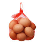 Longueur jaune rouge jetable de Mesh Fruit And Vegetable Bags 35cm 40cm avec des agrafes