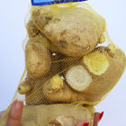 Le HDPE pp de Ginger Packaging Plastic Mesh Bag prennent les sacs au filet végétaux