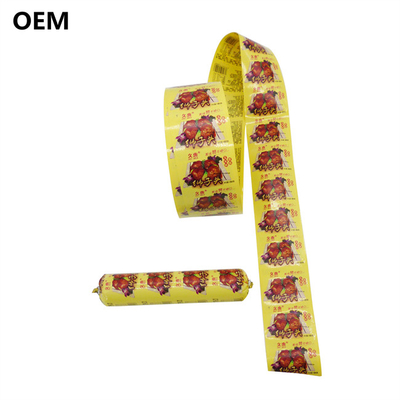 Enveloppes de saucisses en polyamide colorées imperméables à haute barrière pour les saucisses