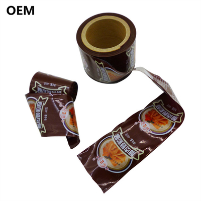 Essai gratuit de coupe à haute barrière Flexographie Impression de logo Imprimé Polyamide Sausage Enveloppe pour saucisses