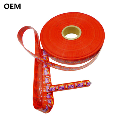 Impression du logo de la marque OEM personnalisé Film de boîtier de saucisse PVDC de qualité alimentaire