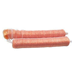 Enveloppe de saucisse en polyamide échantillon gratuit coupe haute barrière flexographie Impression de logo imprimé enveloppe de saucisse pour saucisses