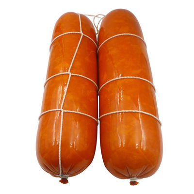 Enveloppe de saucisse en polyamide à cuisson à la vapeur de taille personnalisée avec haute barrière à l'oxygène pour la fabrication de saucisses