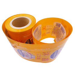 Disponible en différentes couleurs Logo douanier Flexographie Impression 5 couches Sausage Enveloppe pour saucisses