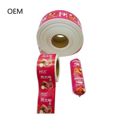 Kingred OEM Sausage Enveloppes en plastique de qualité alimentaire Logo d'impression personnalisé en couleur OEM