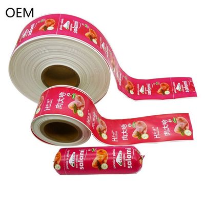 Kingred 60mm Roll Sausage Couleur Plastique sans odeur Enveloppe Flexographie personnalisée