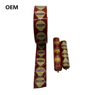 Kingred Produits chauds Déjeuner Emballage de viande en plastique Sausage Enveloppes Logo personnalisé
