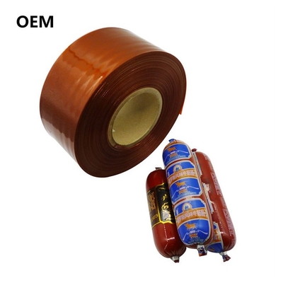 Facile à décoller à haute transparence Flexographie Impression de boîtiers de saucisses fumées Pour les saucisses au jambon