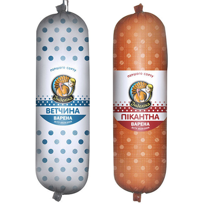 Emballage de saucisses boîtier en plastique flexographie sur mesure à bas prix en gros