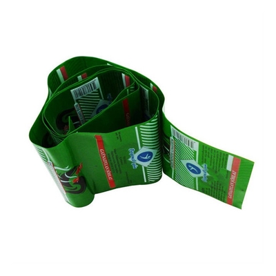 Sausage en plastique résistant à la couleur enveloppes de qualité alimentaire enveloppes de collations enveloppes de conditionnement flexographie imprimer le logo de la marque