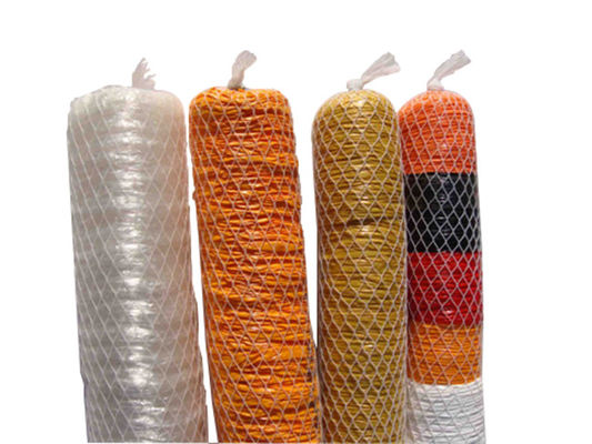 Logo personnalisé imprimé de qualité alimentaire Enveloppes de saucisse en plastique à rayures pour saucisse de Vienne et viande de déjeuner