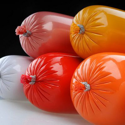 Enveloppe en plastique de saucisse Enveloppe en gros de saucisse enveloppe de flexographie Impression OEM