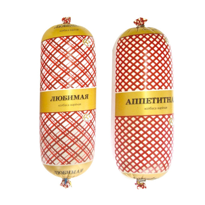 Enveloppe de saucisse artificielle Impression sur mesure Enveloppe de saucisse en plastique
