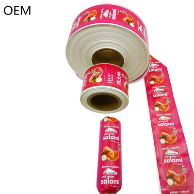 Enveloppe de saucisse en polyamide imprimée sur mesure OEM Logo Enveloppe en plastique en polyamide imprimée en gros à bas prix
