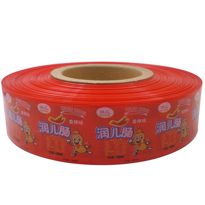 Impression personnalisée en plastique de qualité alimentaire en polyamide Sausage Enveloppe de jambon Sausage Emballage Enveloppe