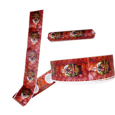 Enveloppes pour saucisses en plastique imprimé couleur Enveloppes de jambon pour saucisses