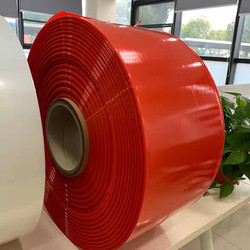 Logo personnalisé Enveloppe de saucisse en plastique polyamide à rayures imprimées