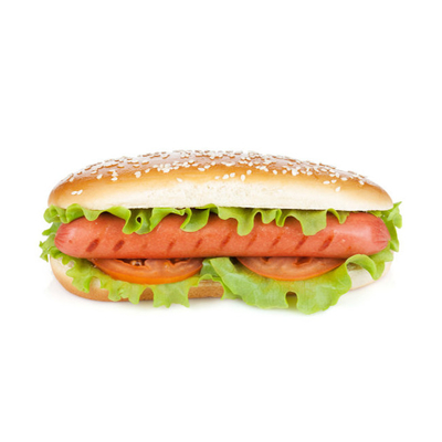 Produit alimentaire facile à décoller Sausage à la cellulose transparente Pour les hot-dogs