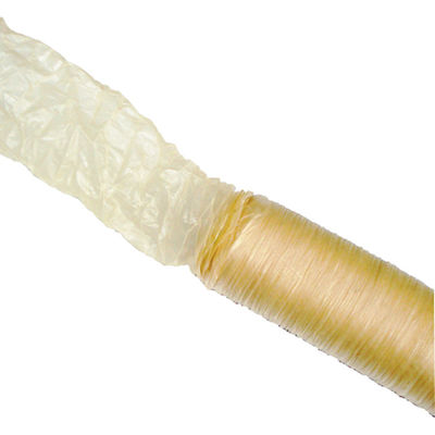 25 mm boîtiers de saucisses comestibles boîtiers de collagène de couleur naturelle pour les saucisses à vent