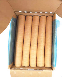 15 mm boîtiers de saucisses comestibles boîtiers de collagène de couleur naturelle pour les saucisses à vent