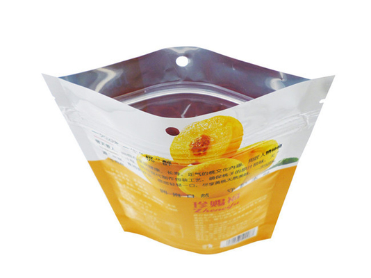 Emballage imprimé sur mesure sac en plastique emballage de biscuits avec logo emballage alimentaire sac à fermeture à glissière