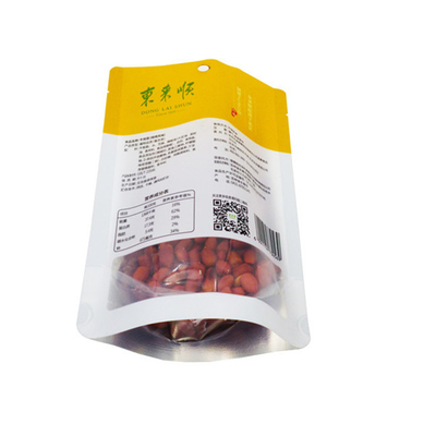 Sac en plastique d'emballage alimentaire transparent sur mesure sac imprimant le logo de la marque