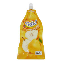 Sacs d'emballage de jus et de boissons, emballage en plastique indépendant, logo de marque d'impression OEM