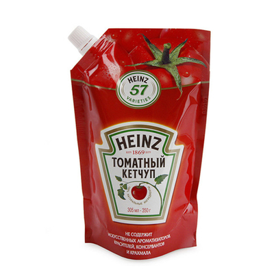Sacs de confiture sur mesure en gros en plastique avec buse