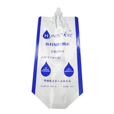Sac liquide Sac intérieur en feuille Sac autoportant avec buse d'aspiration