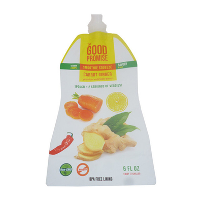 OEM prix bas en gros jus liquide sacs de nourriture debout avec sacs de bouche en plastique debout