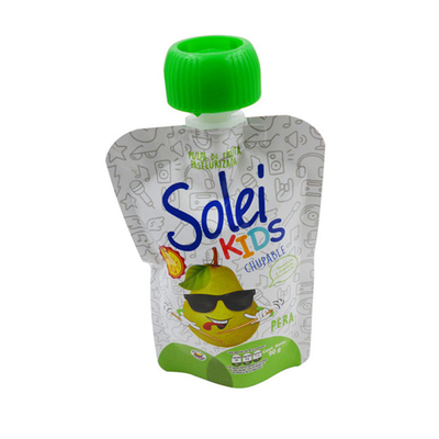 Sac de collation liquide OEM direct d'usine avec bouche d'aspiration sac en plastique autoportant