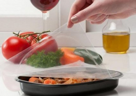 Films d'étanchéité thermique à haute barrière, de bonne transparence, anti-brouillard, couvercle pour plateau