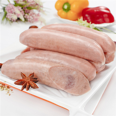 Couleur naturelle Collagène comestible en protéines Sausage Enveloppes pour saucisses