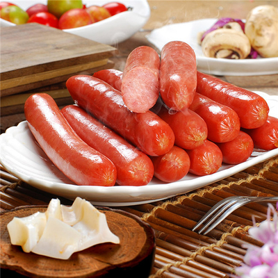 Enveloppes comestibles de 19 mm à livraison rapide pour saucisses fumées