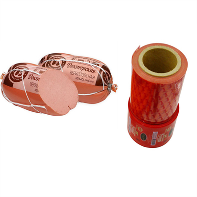 Enveloppe de saucisse transparente et bien perméable pour les viandes de poisson