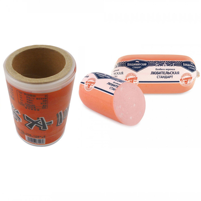 Sausage bouilli à l'eau Enveloppes en plastique Logo personnalisé Enveloppes de saucisse imprimées en polyamide