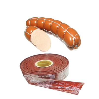 Enveloppe de saucisse transparente et bien perméable pour les viandes de poisson