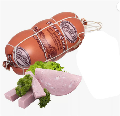 Logo douanier imperméable à l'humidité Flexographie Impression Enveloppe de saucisse en plastique