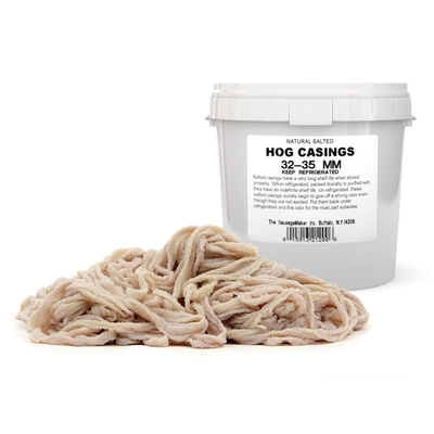 Grade alimentaire AA/A/B 90 mètres par hanche Salé Sausage de porc naturel