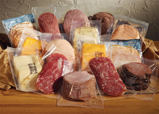 Sacs sous vide résistant à la perforation à haute barrière pour viande cuite