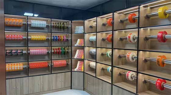 Logo de marque personnalisé Enveloppe en plastique PVDC imprimée pour saucisses