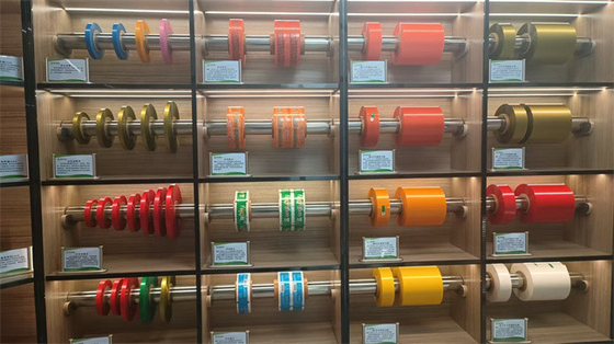 Impression de logo personnalisé Enveloppe de saucisse PVDC artificielle pour emballage alimentaire