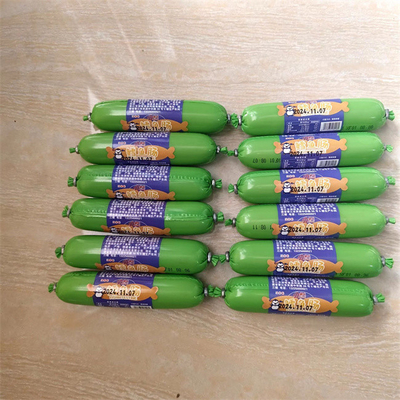 Encastrement en plastique à haute barrière personnalisé PVDC pour saucisses